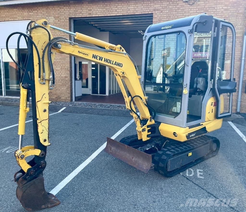 New Holland E 18 C Mini ekskavatörler, 7 tona dek