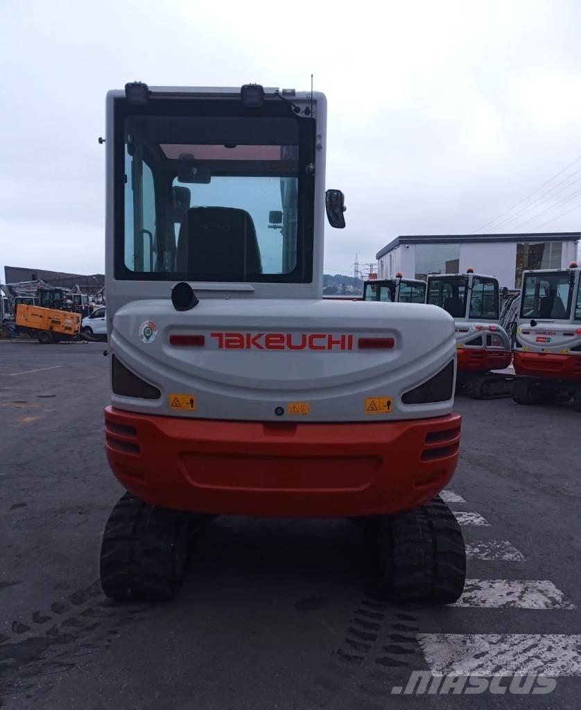 Takeuchi TB 240 Mini ekskavatörler, 7 tona dek