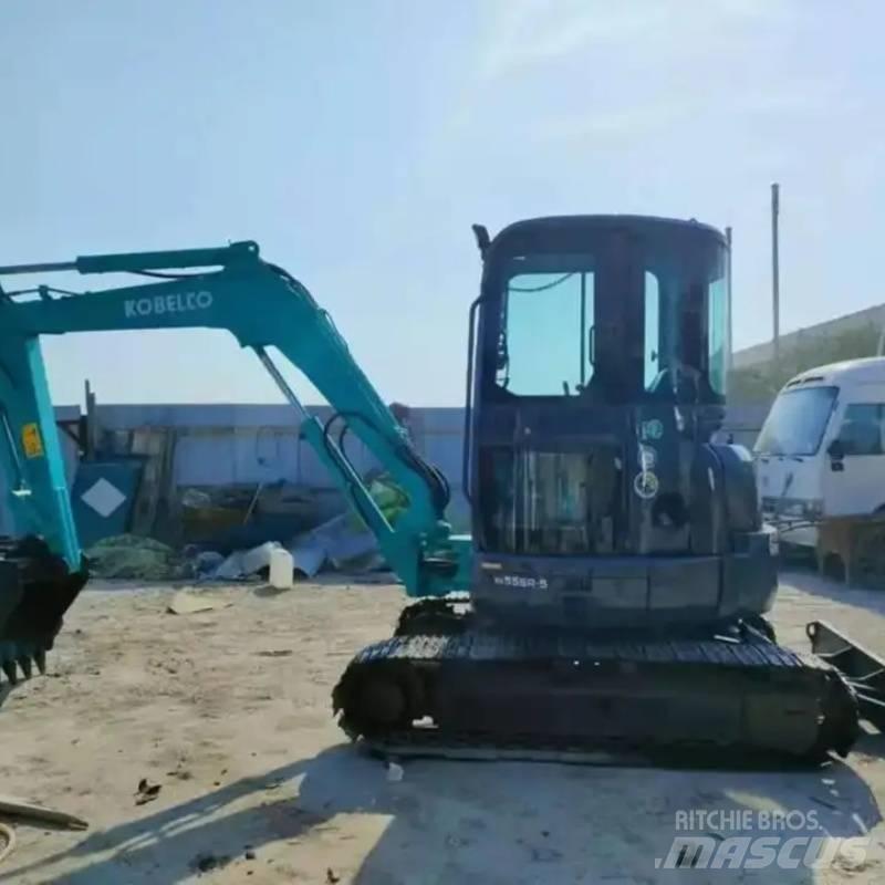 Kobelco SK 55 Mini ekskavatörler, 7 tona dek