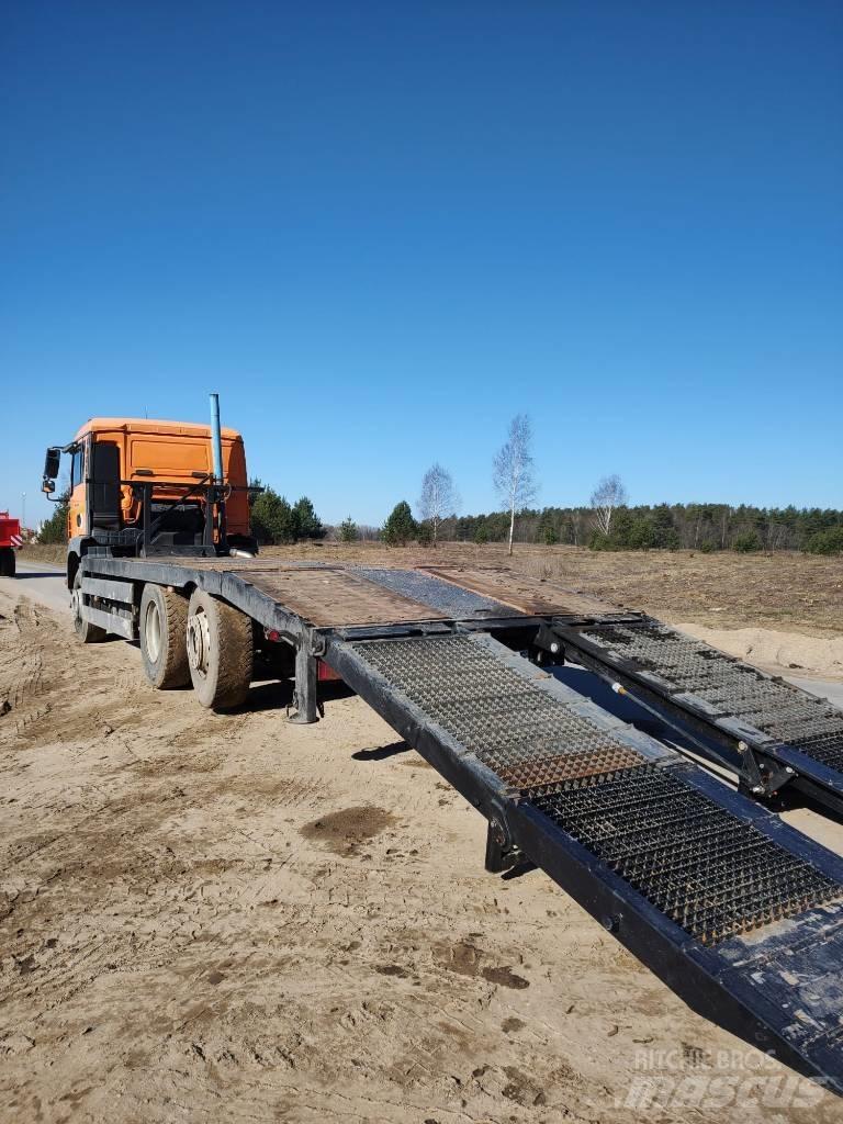 MAN TGA 26.320 Düz Platformlu Oto Çekiciler/vinçli kamyonlar