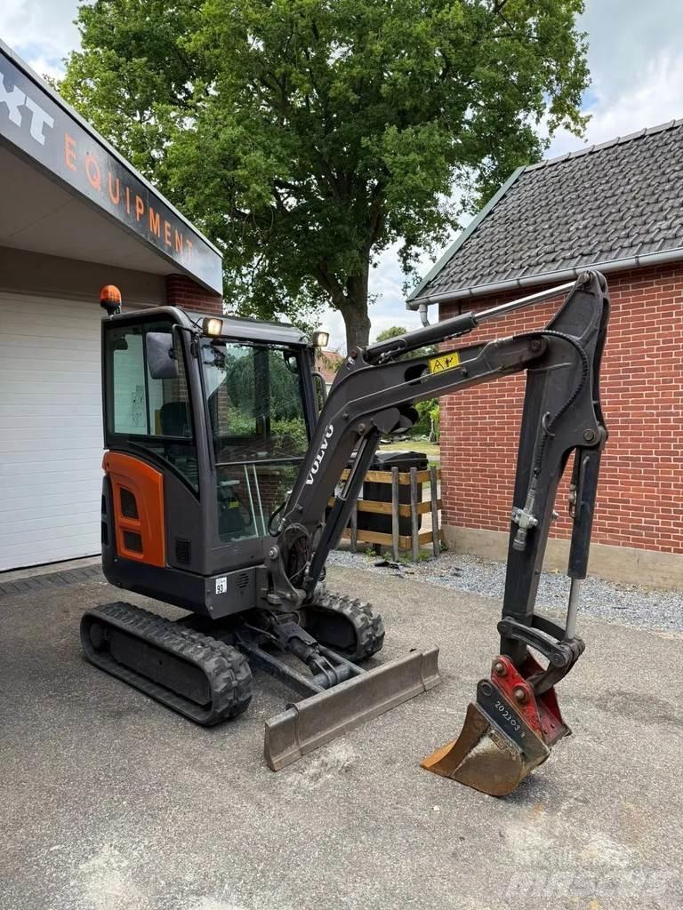 Volvo EC 18 D Mini ekskavatörler, 7 tona dek