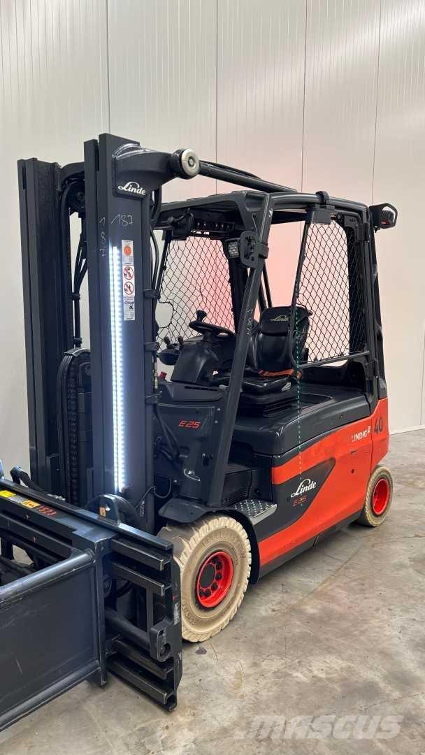 Linde E25L Elektrikli forkliftler