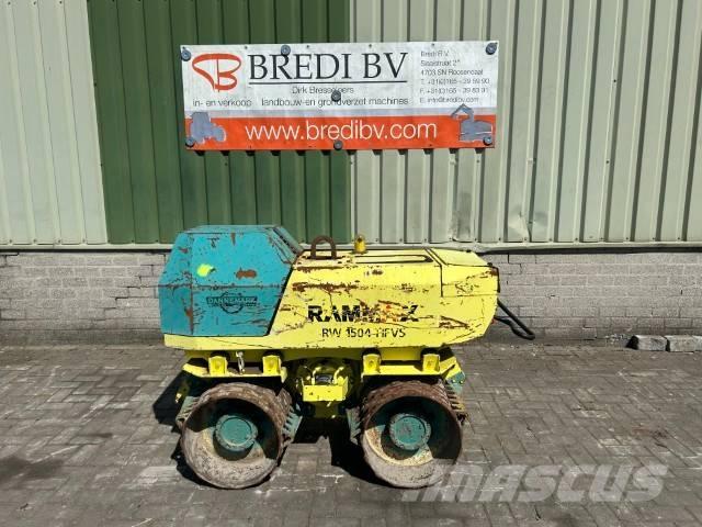 Rammax 1504HFVS Tek tamburlu silindirler