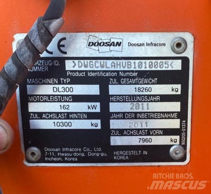 Doosan DL 300 Tekerlekli yükleyiciler