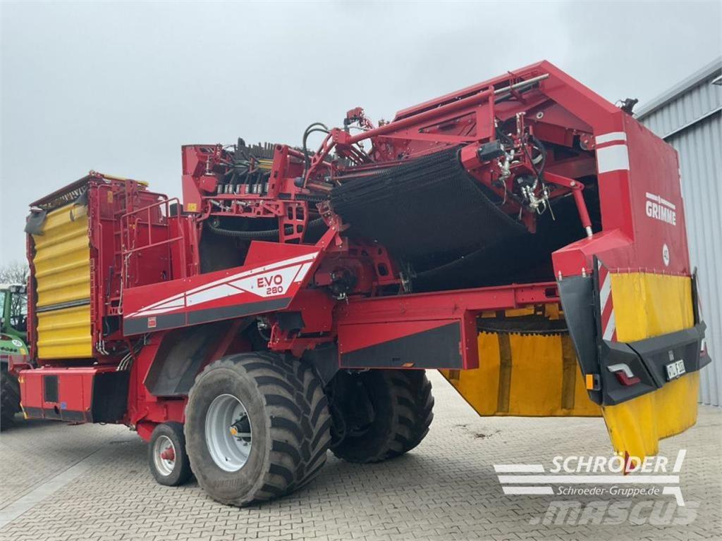 Grimme EVO 280 Patates hasat makinalari