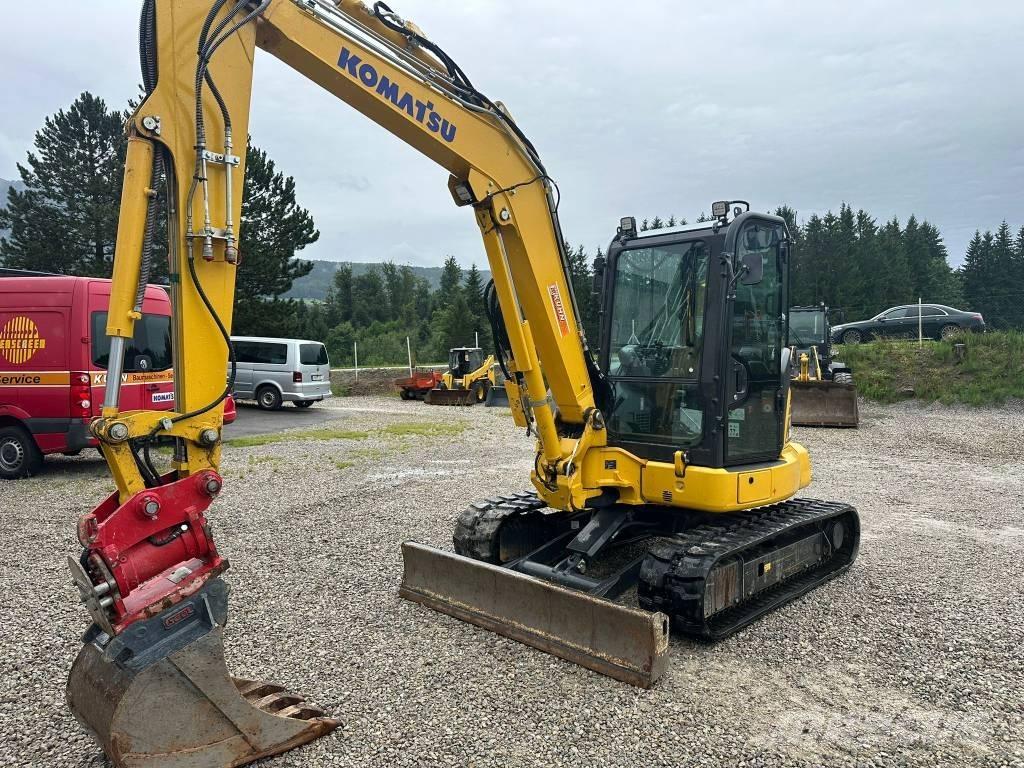 Komatsu PC 58 MR-5 Mini ekskavatörler, 7 tona dek