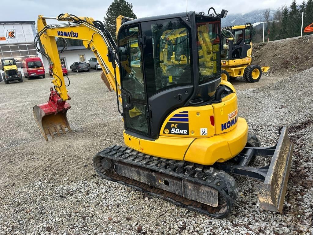 Komatsu PC 58 MR-5 Mini ekskavatörler, 7 tona dek