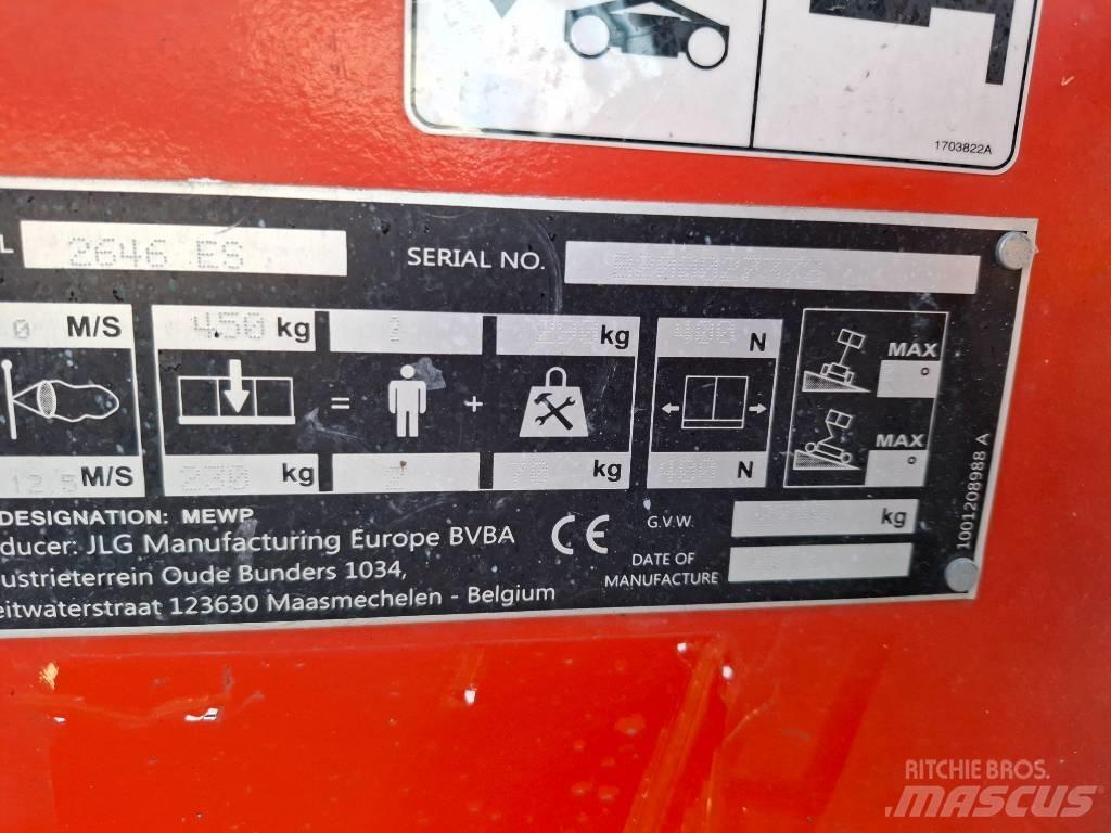 JLG 2646 ES Makasli platformlar