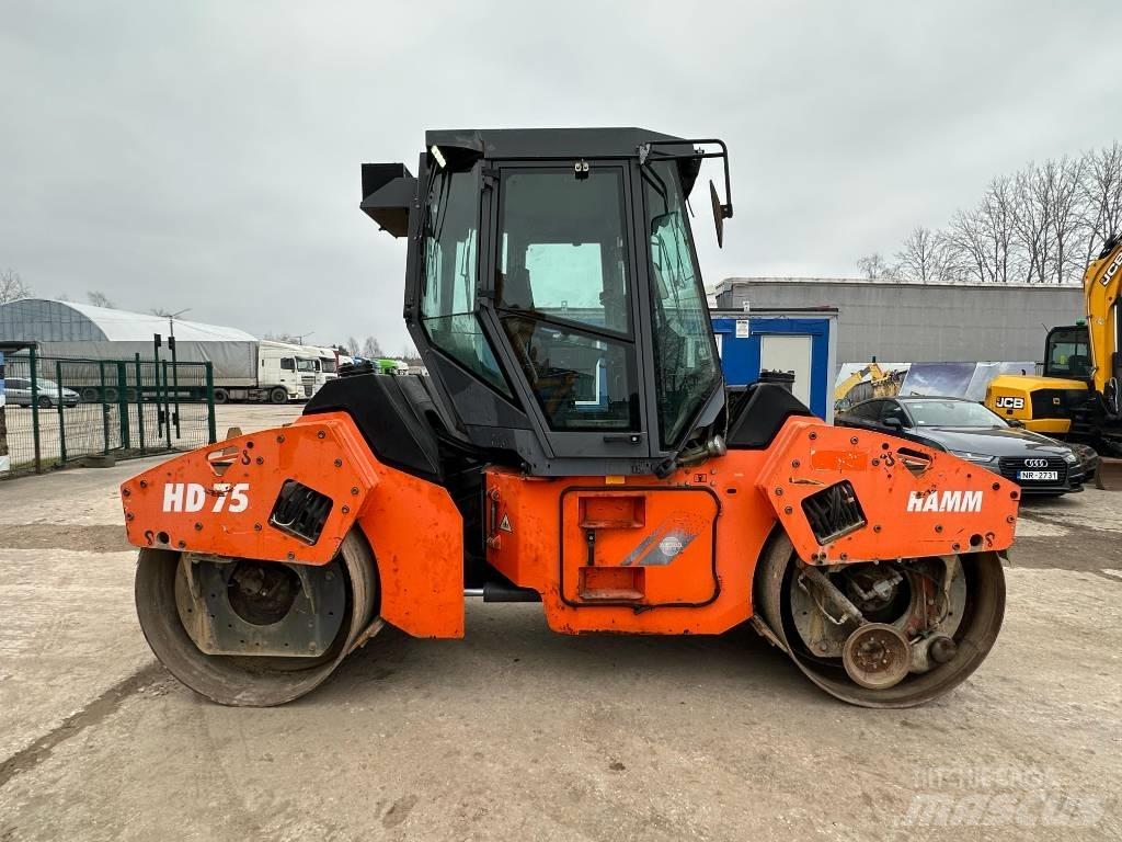 Hamm HD 75.4 Çift tamburlu silindirler