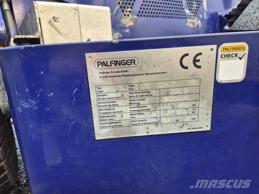 Palfinger BM 154 Teleskobik yükleyiciler