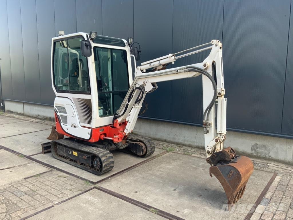 Yanmar SV 18 Mini ekskavatörler, 7 tona dek