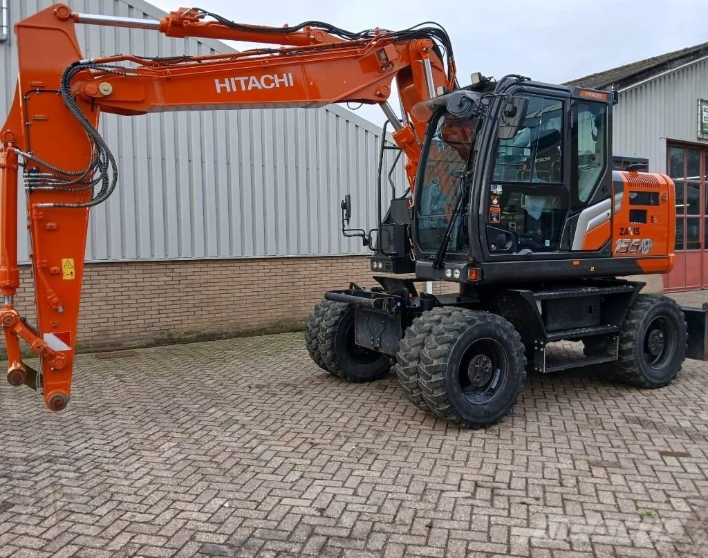 Hitachi ZX155W-7 Lastik tekerli ekskavatörler