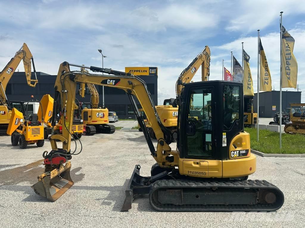 CAT 305 Mini ekskavatörler, 7 tona dek