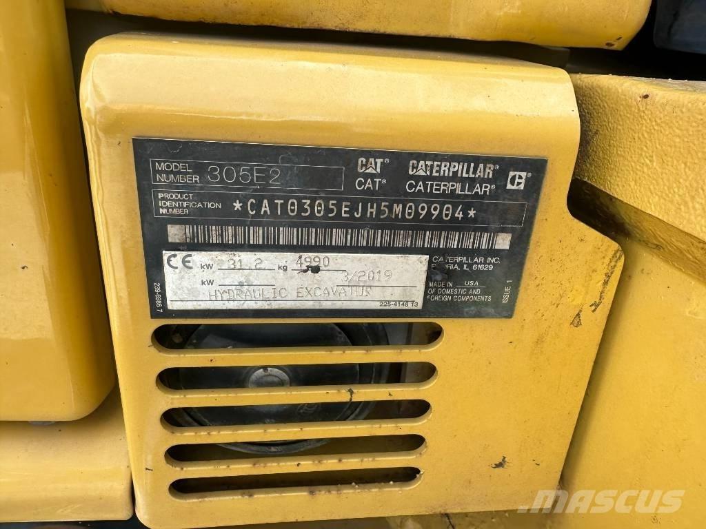 CAT 305 Mini ekskavatörler, 7 tona dek