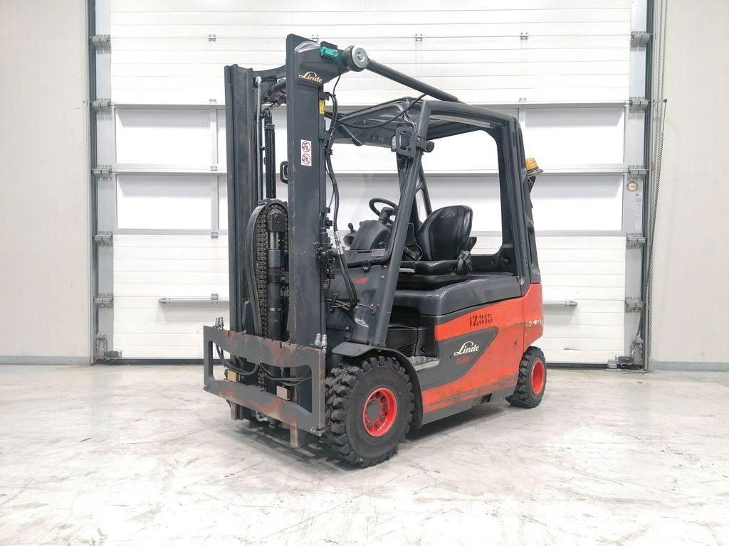 Linde E25-01 Elektrikli forkliftler