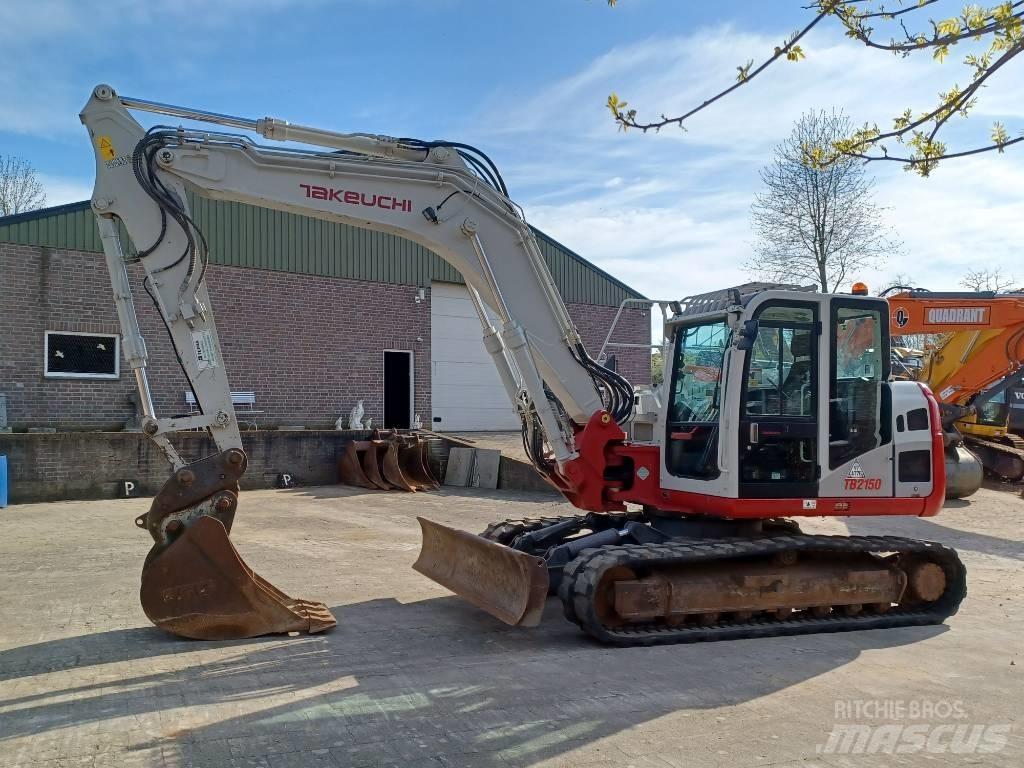 Takeuchi TB 2150 Paletli ekskavatörler