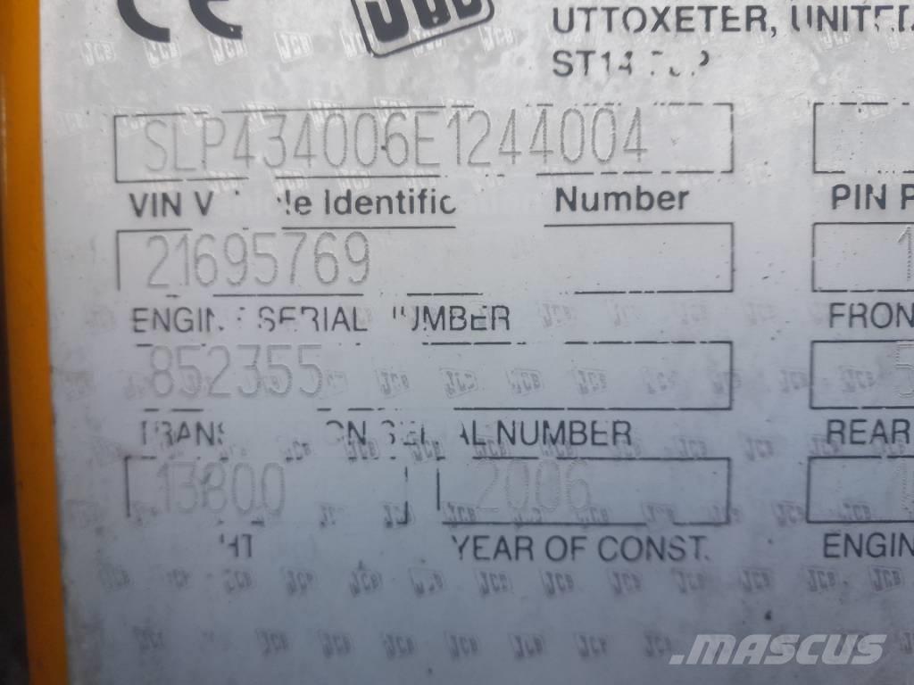 JCB 434S Tekerlekli yükleyiciler