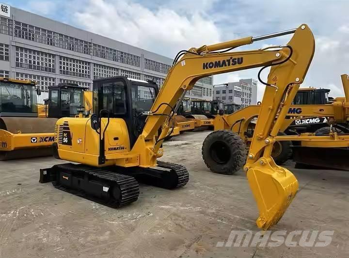 Komatsu PC 56-7 Mini ekskavatörler, 7 tona dek