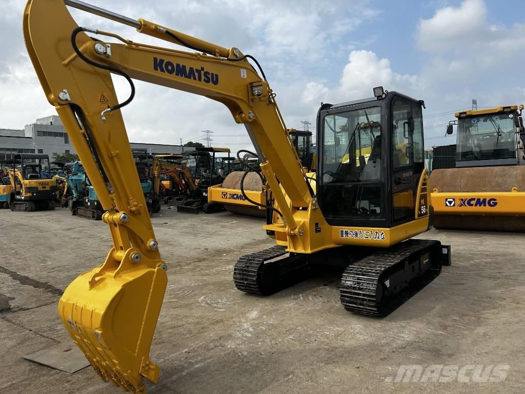 Komatsu PC 56-7 Mini ekskavatörler, 7 tona dek