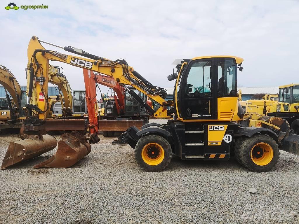 JCB Hydradig 110W Lastik tekerli ekskavatörler