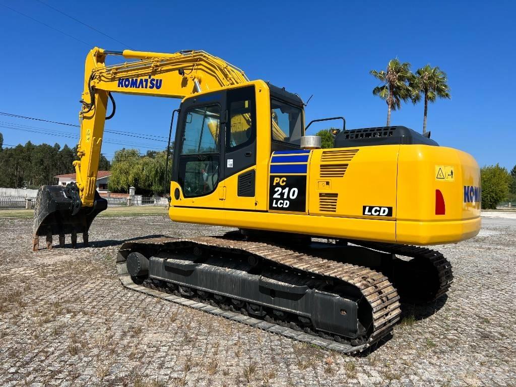 Komatsu PC 210 LCD-8 Paletli ekskavatörler