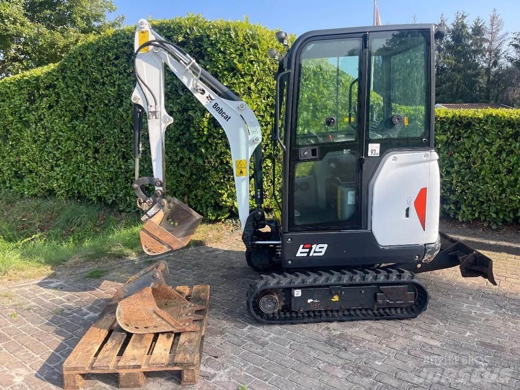 Bobcat E19 Mini ekskavatörler, 7 tona dek