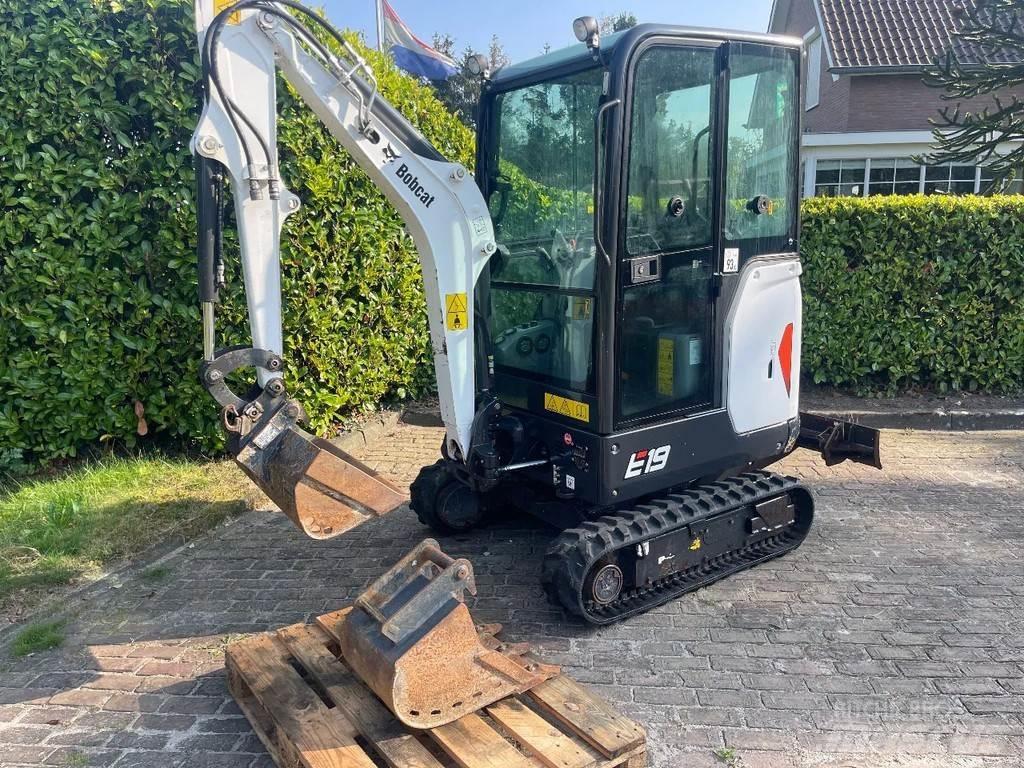 Bobcat E19 Mini ekskavatörler, 7 tona dek