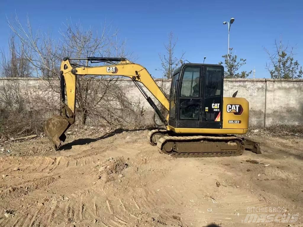 CAT Cat305.5e2 Mini ekskavatörler, 7 tona dek