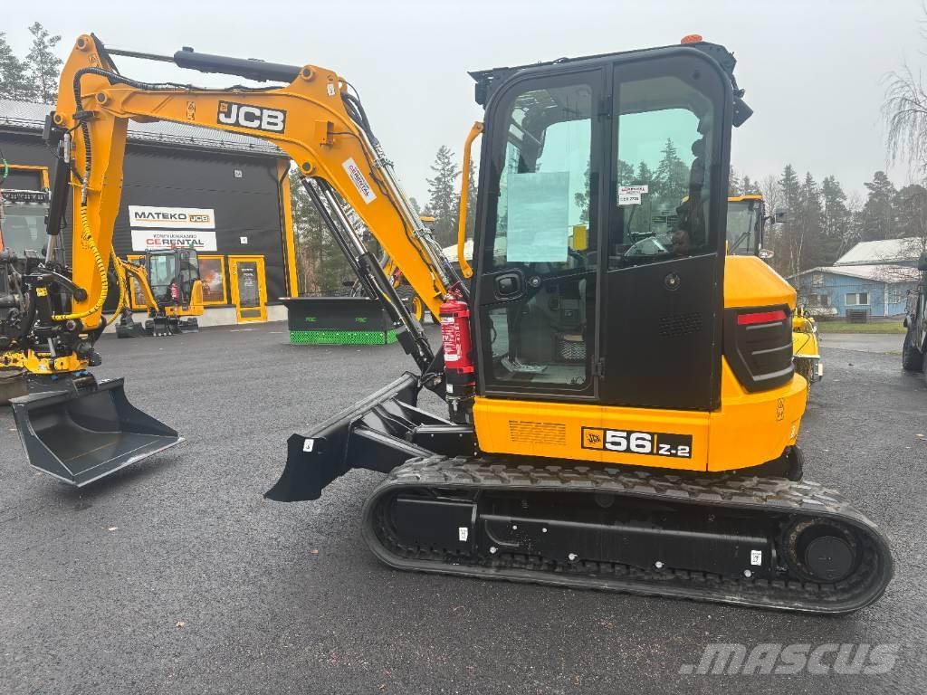JCB 56 Z-2 Mini ekskavatörler, 7 tona dek