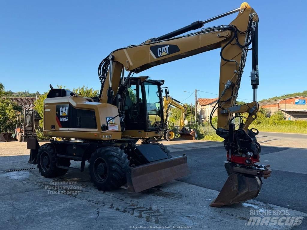 CAT M315F Lastik tekerli ekskavatörler