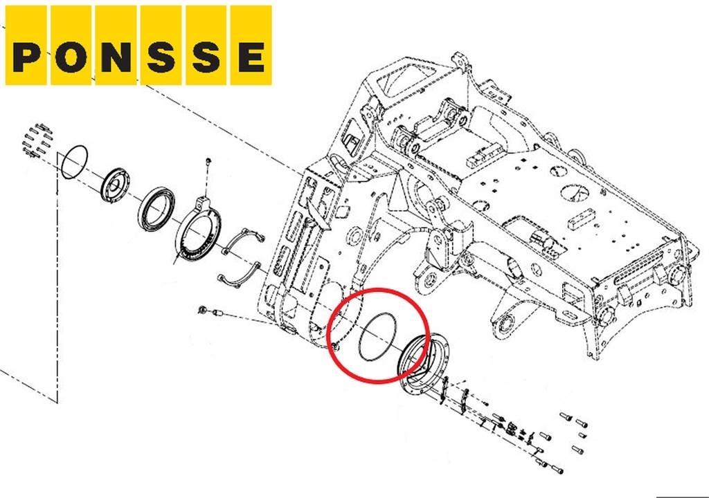 Ponsse 0059913 Tomruk vinçleri