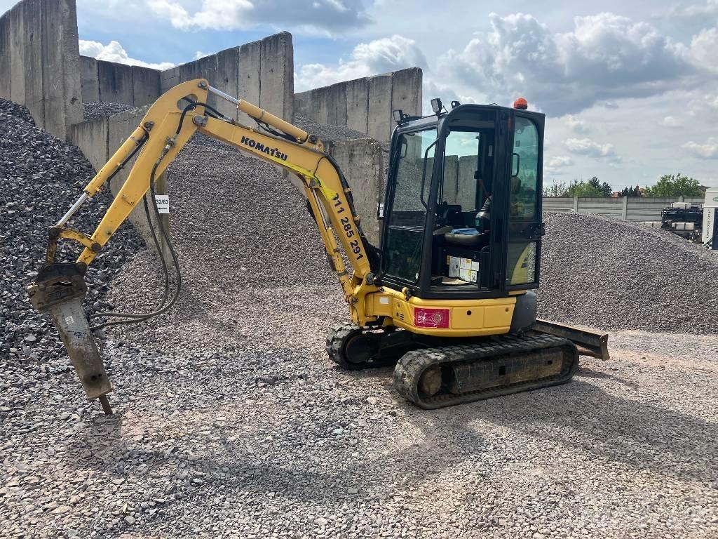 Komatsu PC 26 MR-3 Mini ekskavatörler, 7 tona dek