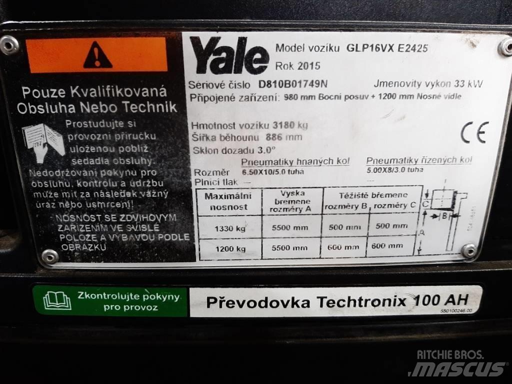 Yale GLP16VX LPG'li forkliftler