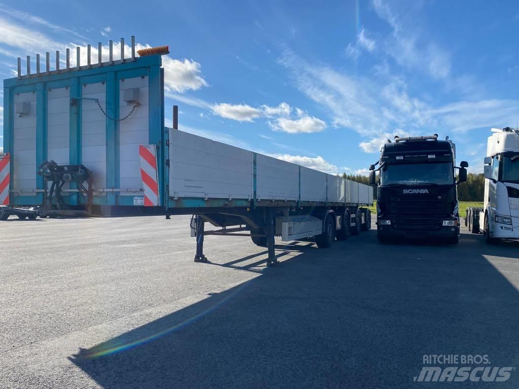 Närko puoliperävaunu Flatbed çekiciler