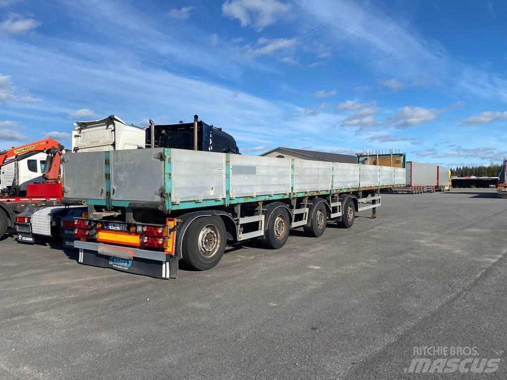 Närko puoliperävaunu Flatbed çekiciler