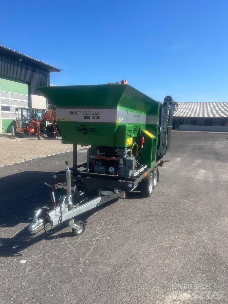 Zemmler MS1000 Gezer eleyiciler