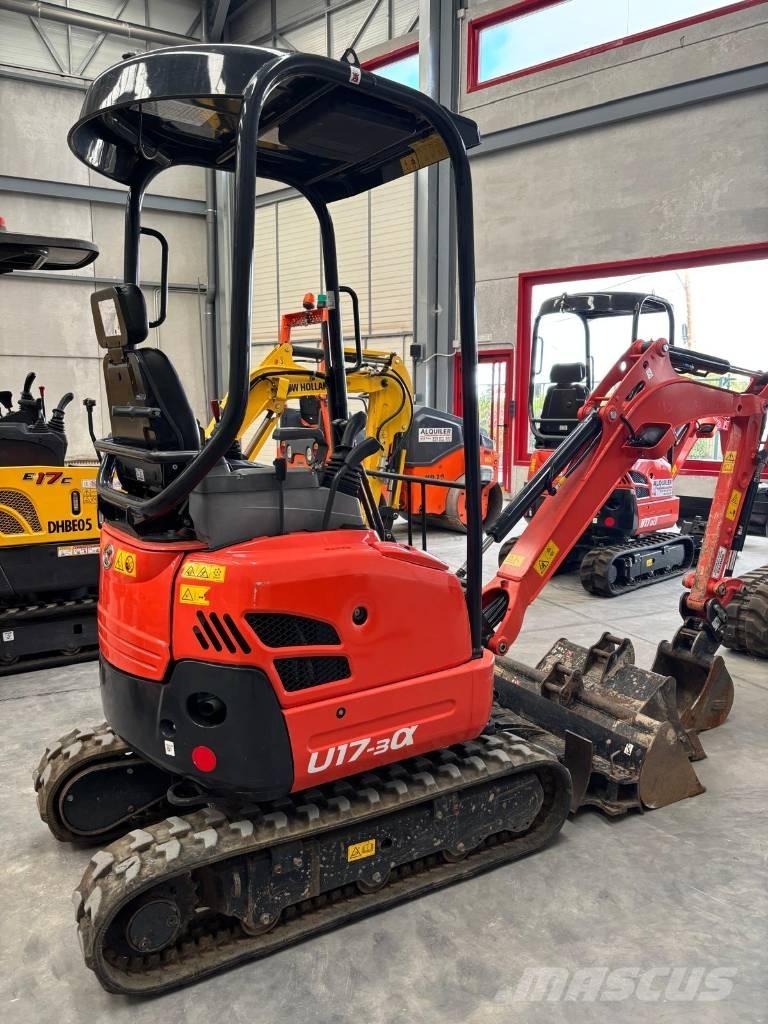Kubota U 17-3 Mini ekskavatörler, 7 tona dek