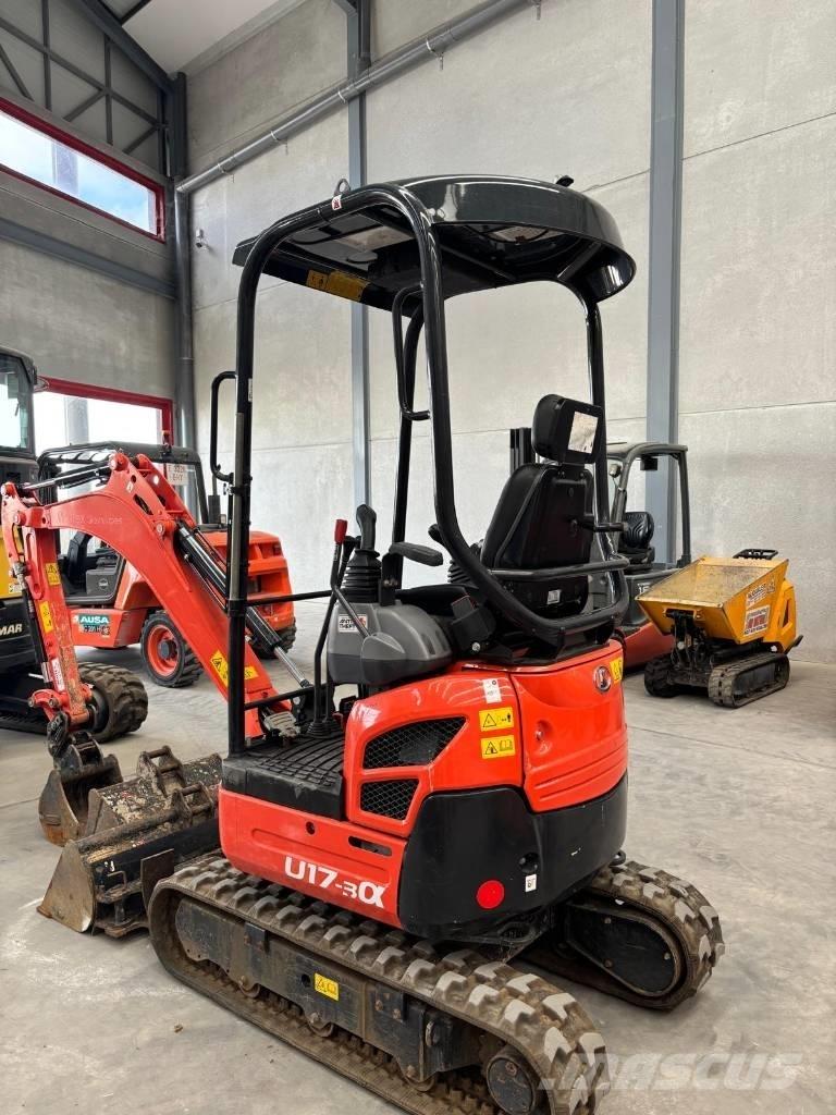 Kubota U 17-3 Mini ekskavatörler, 7 tona dek
