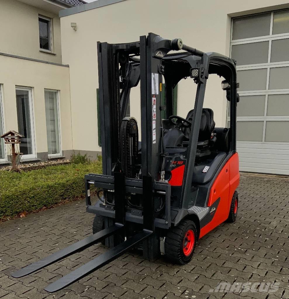 Linde H18T-01 LPG'li forkliftler