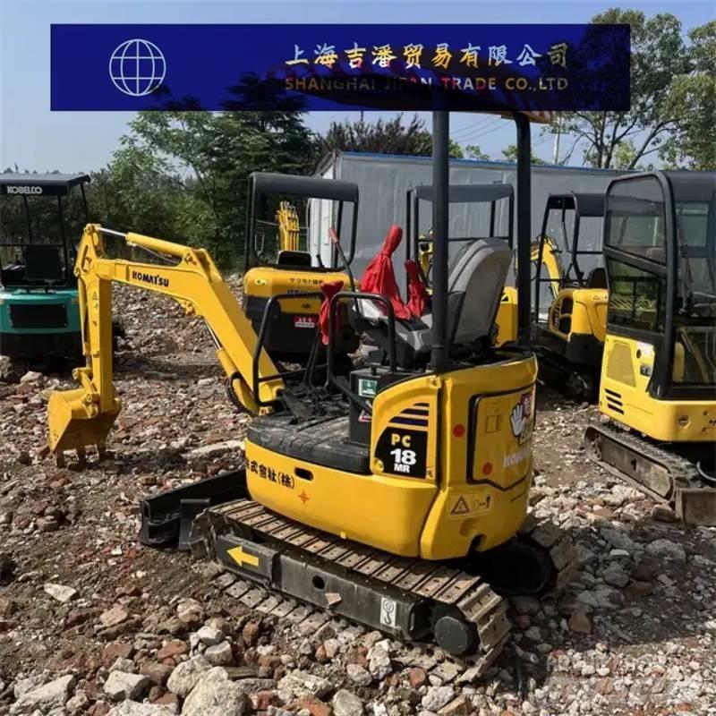 Komatsu PC 18 MR Mini ekskavatörler, 7 tona dek