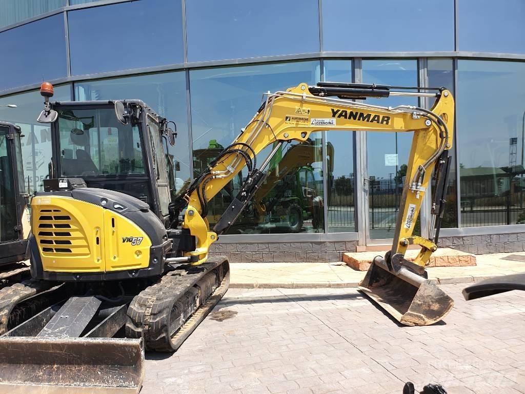 Yanmar Vio 57 Mini ekskavatörler, 7 tona dek
