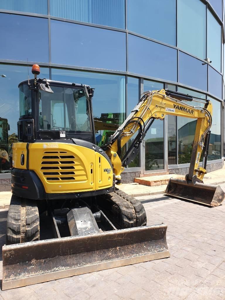Yanmar Vio 57 Mini ekskavatörler, 7 tona dek