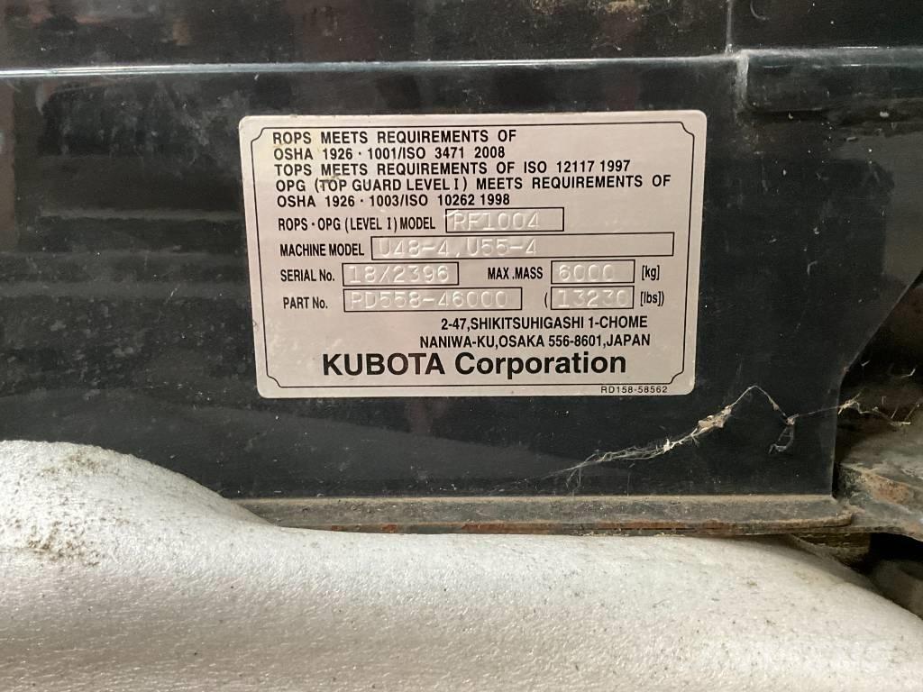 Kubota U 48-4 / U 55-4 Kabin