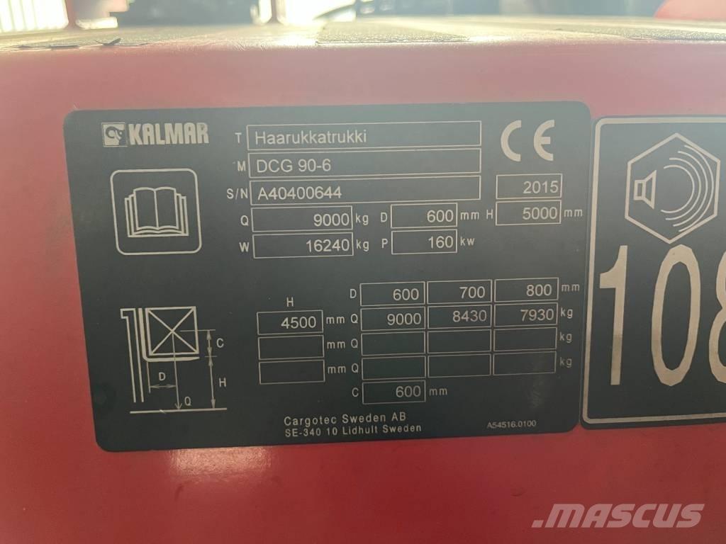 Kalmar DCG 90-6 Dizel forkliftler