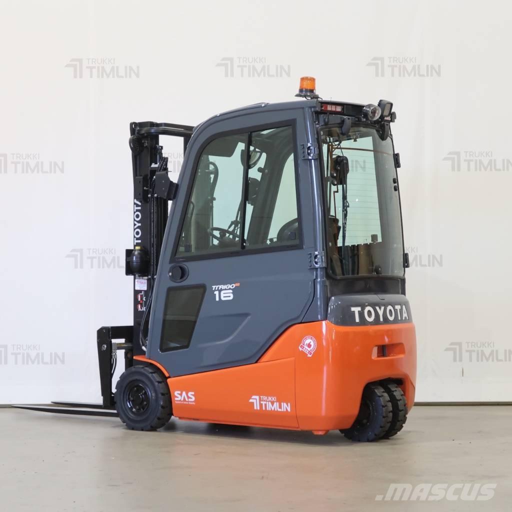Toyota 8FBE16T Elektrikli forkliftler