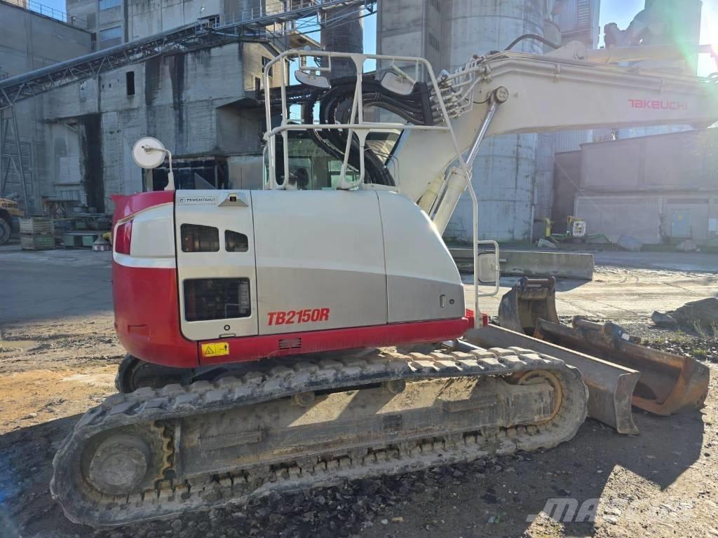 Takeuchi TB 2150 R Paletli ekskavatörler