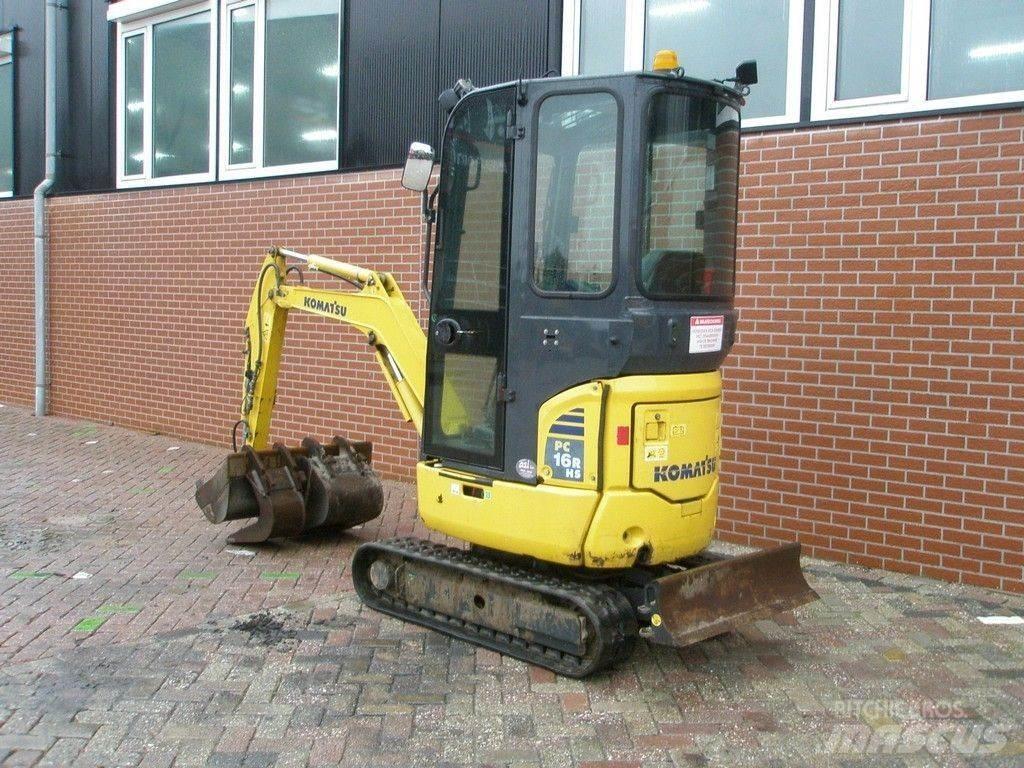 Komatsu PC16R-3HS Mini ekskavatörler, 7 tona dek