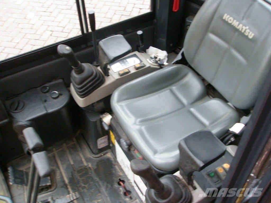 Komatsu PC16R-3HS Mini ekskavatörler, 7 tona dek