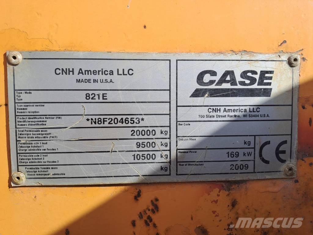 CASE 821 E XR Tekerlekli yükleyiciler