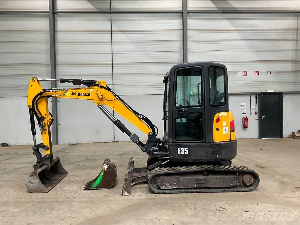 Bobcat E 35 Mini ekskavatörler, 7 tona dek
